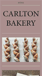 Mobile Screenshot of carltonbakery.com